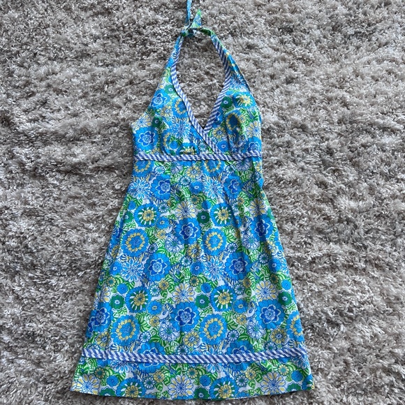 Lilly Pulitzer Halter Dress ~ Size 2 - Picture 1 of 6